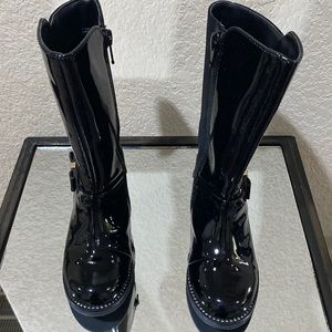 Children’s Place - Patent Leather Riding Boots 🌻2 for $20